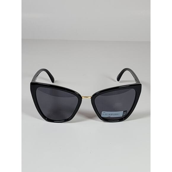 FGX by Foster Grant Black Full Cat Eye Frame Sun Reader Sunglasses 52185FGX001 - Picture 3 of 11